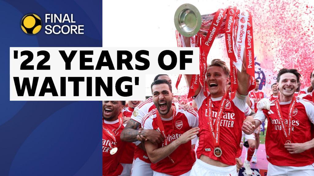 Arsenal volta a erguer a Premier League 22 anos depois, em Selhurst Park