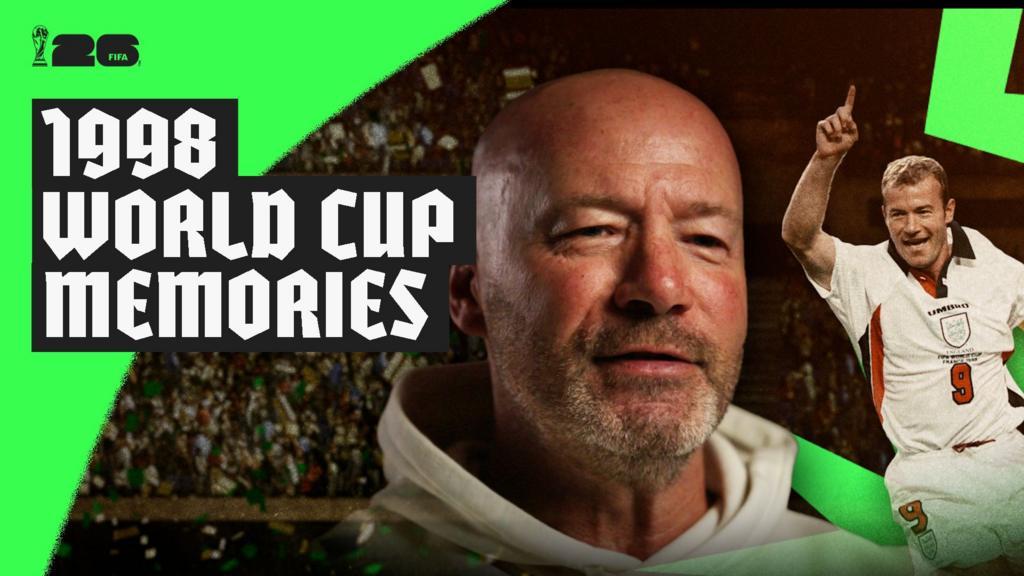 Copa do Mundo: Alan Shearer recorda David Beckham, Diego Simeone e muito mais em França 1998