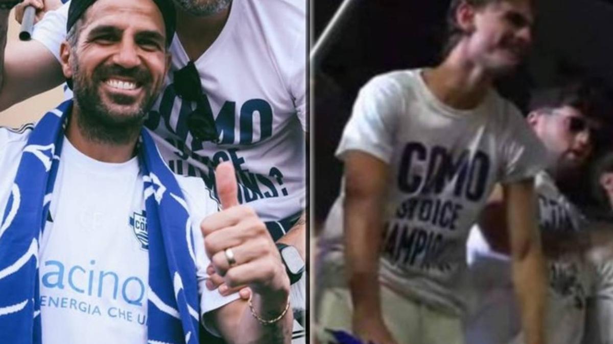 Cesc Fábregas esclarece futuro e de Nico Paz em pleno êxtase do Como... com o Madrid em alerta